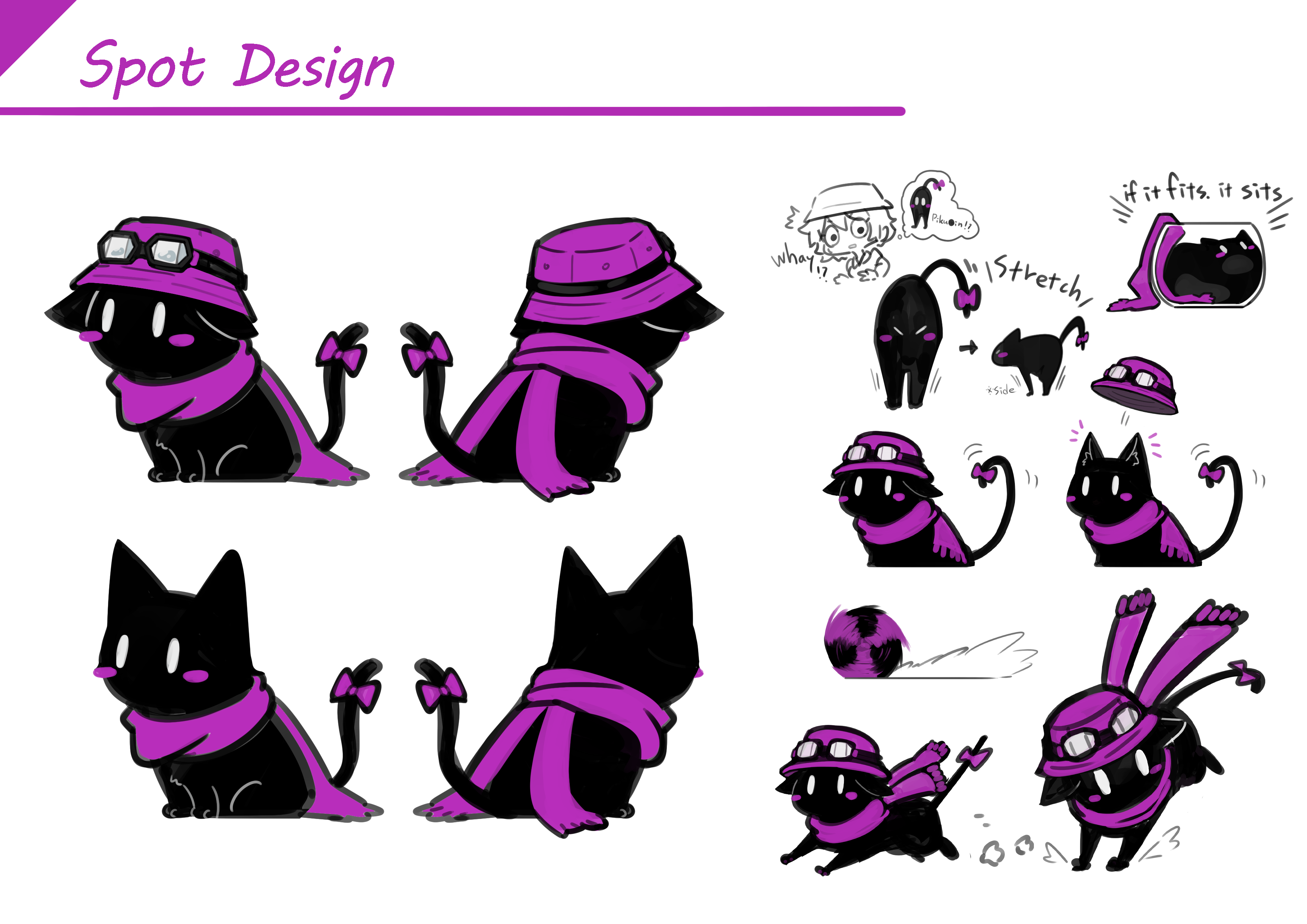 Early concept sketches for Spot
